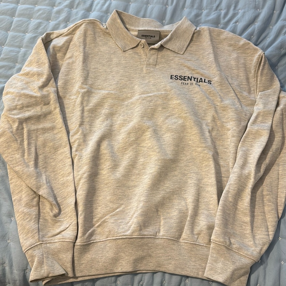Essentials collared shirt/sweater kids size 12/XL